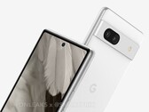 De Pixel 7a maakt kleine aanpassingen aan het ontwerp van de Pixel 7. (Beeldbron: @OnLeaks & SmartPrix)