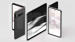 Deze gelekte foto&#039;s van hoge kwaliteit illustreren het ontwerp van de langverwachte Google Pixel Fold (Afbeelding: Front Page Tech)