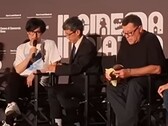 Kojima spreekt op het Piazza Film Festival in Rome