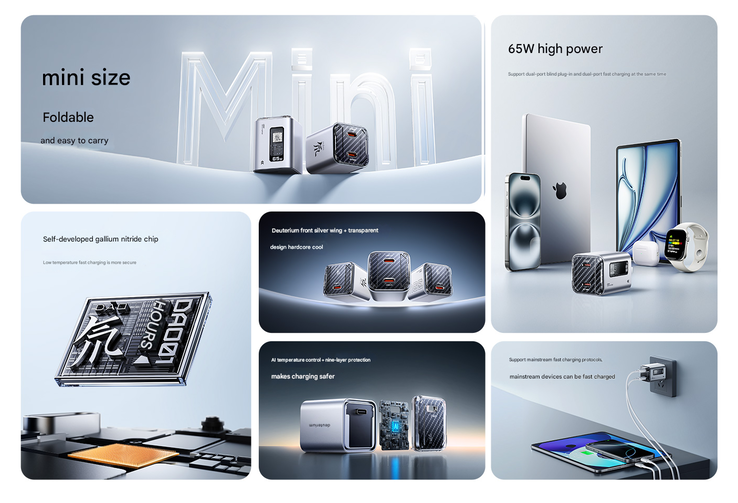Belangrijkste highlights van RedMagic DAO mini 65 W lader (Afbeelding bron: RedMagic - machine vertaald)