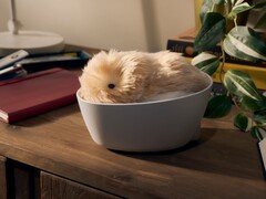 Casio's Moflin robot huisdier kan een unieke persoonlijkheid ontwikkelen op basis van zijn interacties met zijn eigenaar. (Afbeeldingsbron: Casio)