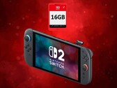 Nintendo Switch 2 getoond met 16GB Game-Key Card (Afbeelding bron: Nintendo of America met bewerkingen)