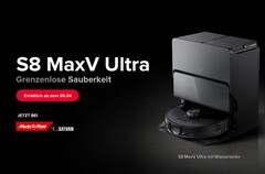 Roborock heeft de verkoopstart van de S8 MaxV Ultra aangekondigd. (Afbeelding. Roborock)