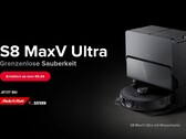 Roborock heeft de verkoopstart van de S8 MaxV Ultra aangekondigd. (Afbeelding. Roborock)