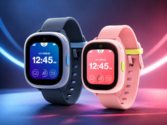 De Gizmo Watch 4 is verkrijgbaar in de kleuren pistache-roze en schemerblauw
