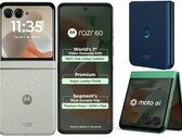 De Motorola Razr 60 flip phone heeft een MediaTek Dimensity 7400X processor (Afbeelding bron: Motorola)