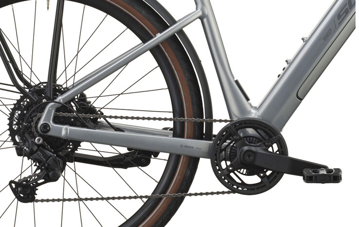 Er wordt gebruikgemaakt van de Bosch Hub Line-naafmotor