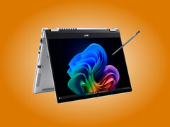 De Acer TravelMate P4 Spin 14 weegt 1,43 kg.