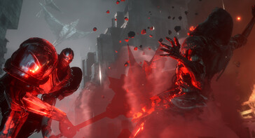 Een afbeelding van een ridder in Bleak Faith: Forsaken.