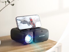 De BlitzWolf BW-V3 Mini LED Projector kan beelden werpen tot 120-in (~305 cm) breed. (Beeldbron: BlitzWolf)