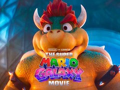 Bowser te zien in The Super Mario Galaxy Movie