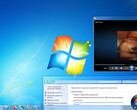 Windows 7 Home Premium bureaublad. Een screenshot genomen in juni 2025. (Afbeeldingsbron: Sergey Tarasov / Notebookcheck)