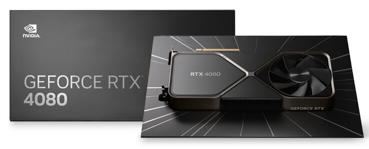 Nvidia GeForce RTX 4080 Founders Edition. (Beeldbron: Nvidia)