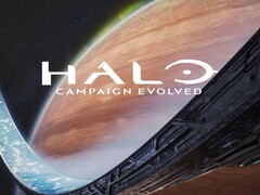 De banner voor Halo: Campaign Evolved wordt weergegeven