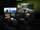 Een afbeelding die dient als promotionele marketing voor Nvidia's GeForce Now
