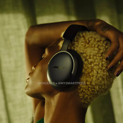 De QuietComfort Ultra in een van de twee lanceringskleuren. (Afbeeldingsbron: @OnLeaks & MySmartPrice)