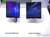 Samsung Electronics gebruikt Samsung Display panelen voor al haar Galaxy Z Fold smartphones. (Afbeeldingsbron: Notebookcheck)