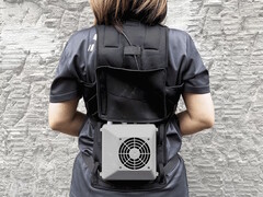 Shiftall heeft het ChillerX koelvest aangekondigd om de lichaamstemperatuur op warme dagen te verlagen met behulp van thermo-elektrische koeling. (Afbeeldingsbron: Shiftall)