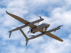 De Textron Aerosonde Mk. 4.7 UAS drone.
