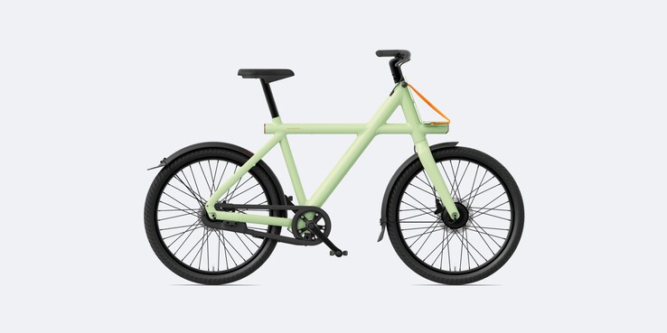 De VanMoof X4 in Foam Green. (Beeldbron: VanMoof)