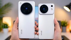 Op de afbeeldingen die momenteel circuleren, zijn de ontwerpverschillen tussen de Vivo X500 Pro-modellen (links) en de Vivo X500 duidelijk te zien.