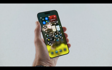iOS 18 Controlecentrum (afbeelding via Apple)
