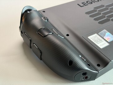 Rechtse controller met extra knoppen aan de zijkant.