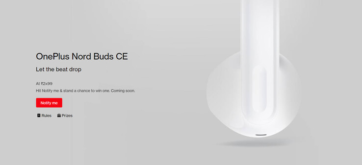 Een nieuwe Nord Buds CE teaser. (Bron: OnePlus)