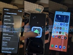 Afbeeldingen van een vroege versie van One UI 8 op een Galaxy Z Flip 6 (bewerkt). (Afbeeldingsbron: Smartprix)