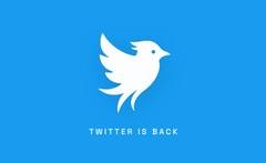Het logo van Twitter.now. Het nieuwe sociale netwerk streeft ernaar de klassieke Twitter-ervaring nieuw leven in te blazen.