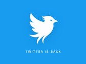 Het logo van Twitter.now. Het nieuwe sociale netwerk streeft ernaar de klassieke Twitter-ervaring nieuw leven in te blazen.