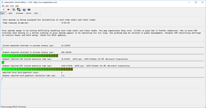 LatencyMon WLAN gedeactiveerd