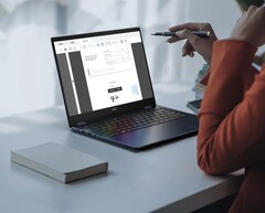 De Acer Swift Spin 14 AI heeft een 120 Hz IPS-paneel op een convertibel scharnier.