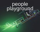 Banner voor People Playground wordt getoond
