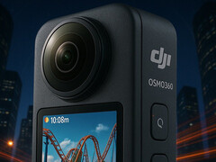 Een DJI Osmo 360 conceptafbeelding gebaseerd op recente hands-on lekken. (Afbeeldingsbron: Hakasushi)