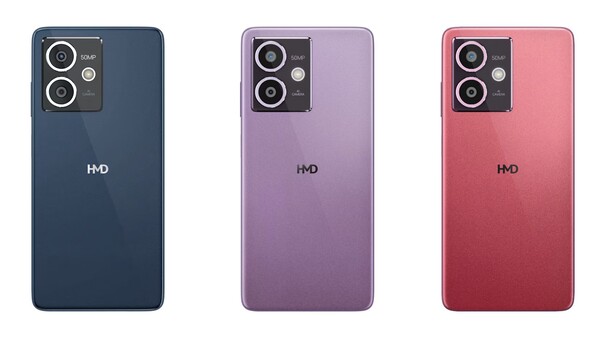 De HMD Crest is in drie kleuren verkrijgbaar in India, maar de wereldwijde versie zal in een nieuwe kleur komen. (Afbeeldingsbron: HMD)