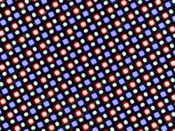 Subpixel raster