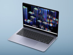 De Dell 14S in de Frost Blue kleurstelling.