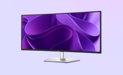 De Dell Pro 34 Plus USB-C hubmonitor heeft een 34,1 inch WQHD 100 Hz gebogen beeldscherm (Afbeelding bron: Dell)