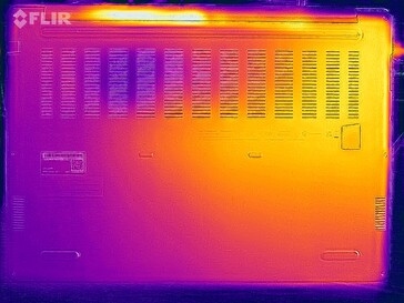 Stresstest voor oppervlaktetemperatuur (onderzijde)