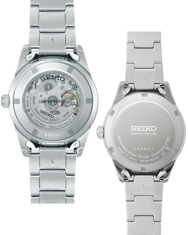 Kast van het nieuwe Seiko horloge