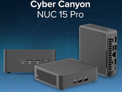De nieuwe NUC 15 Pro Cyber mini-pc&#039;s zijn configureerbaar met verschillende processors (Afbeeldingsbron: Simply NUC)