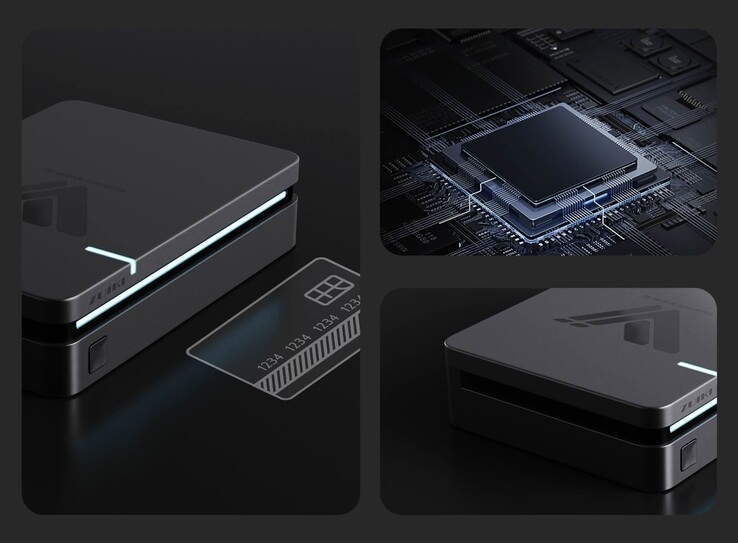 De Vividnode mini PC heeft een indrukwekkend compact oppervlak.