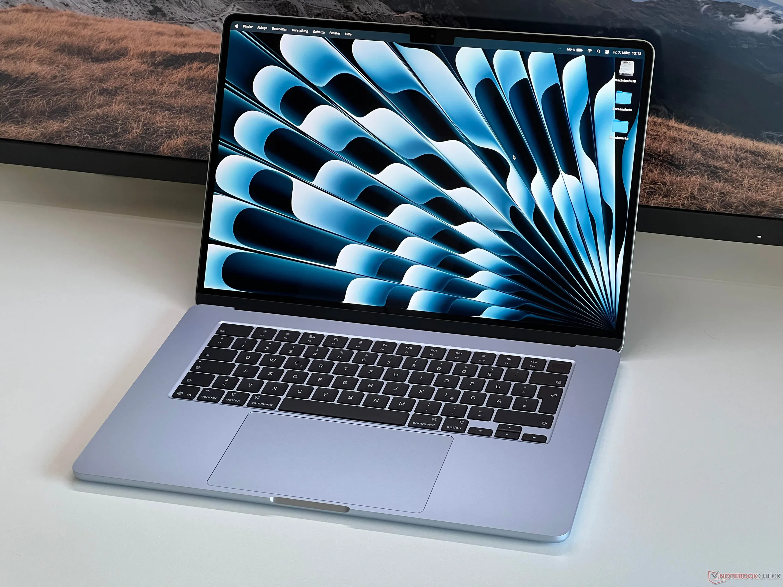 Apple MacBook Air 15 M5 - Notebookcheck.nl