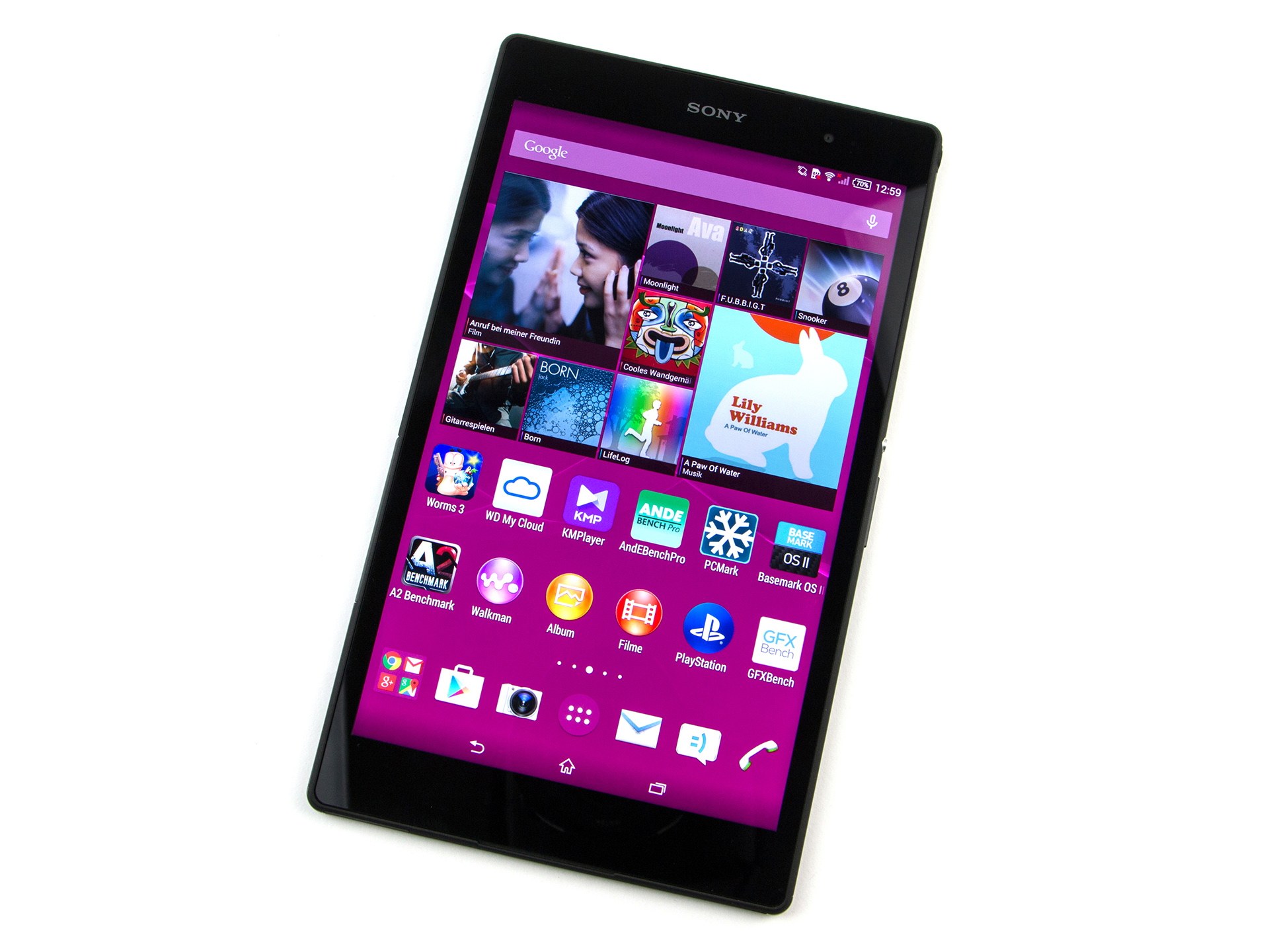 middelen Lao Praten Sony Xperia Z3 Tablet Compact - Notebookcheck.nl