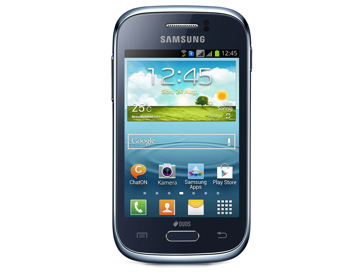  Samsung  Galaxy  Young DUOS  GT S6312 Notebookcheck nl