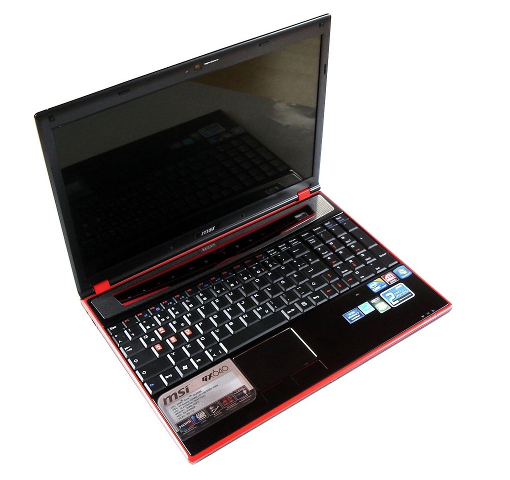 MSI GX640-i5447LW7P - Notebookcheck.nl